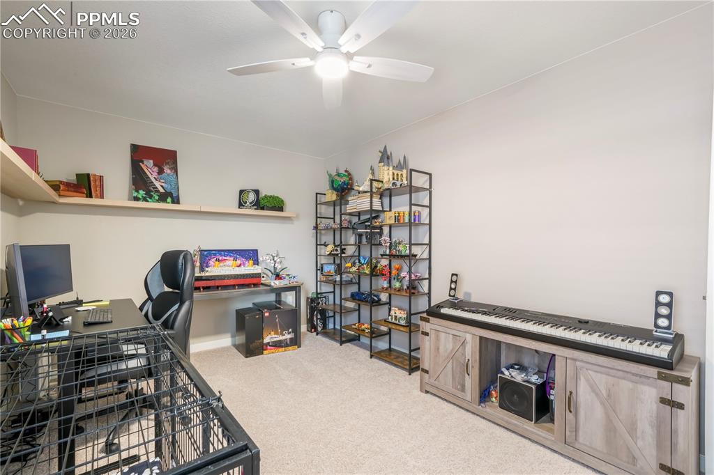 Image 27 of 50: Upstairs 2nd bedroom with walk in closet