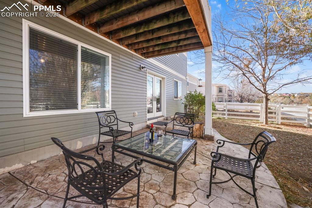 Image 40 of 49: Patio