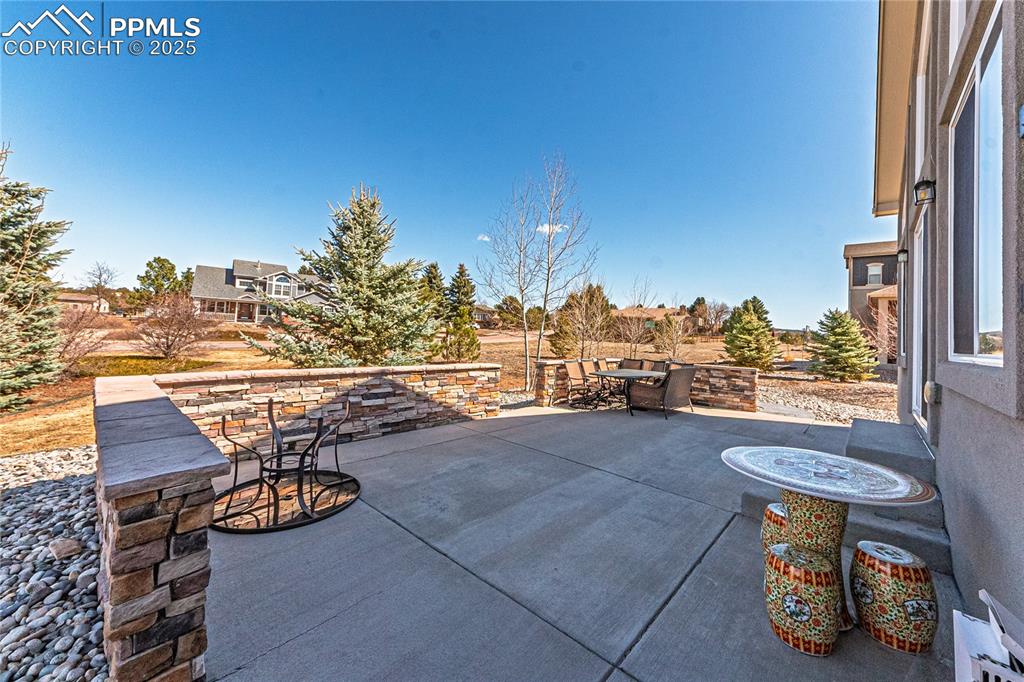 Image 34 of 36: View of patio / terrace featuring outdoor dining area