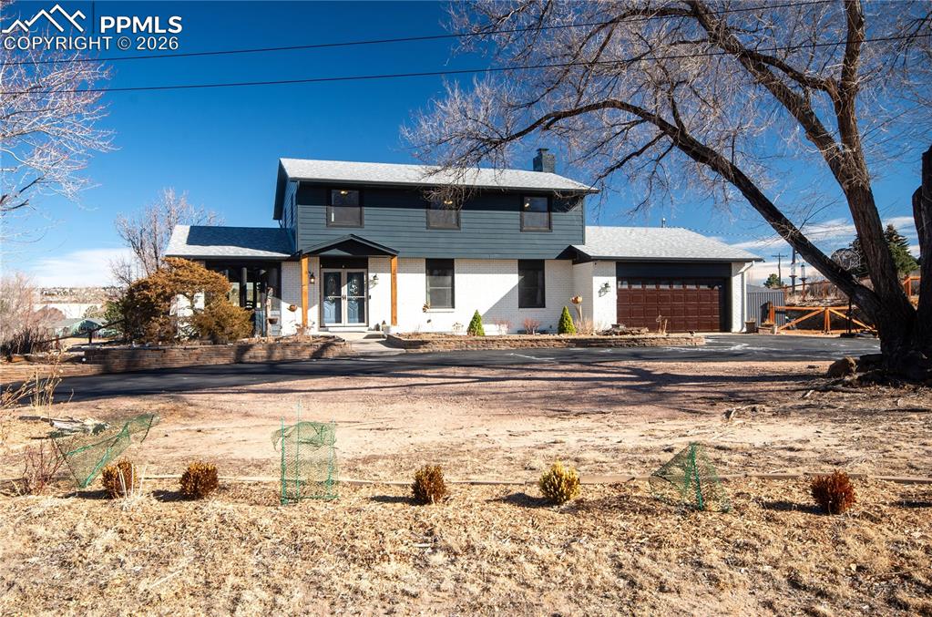 Caption: Front of Structure