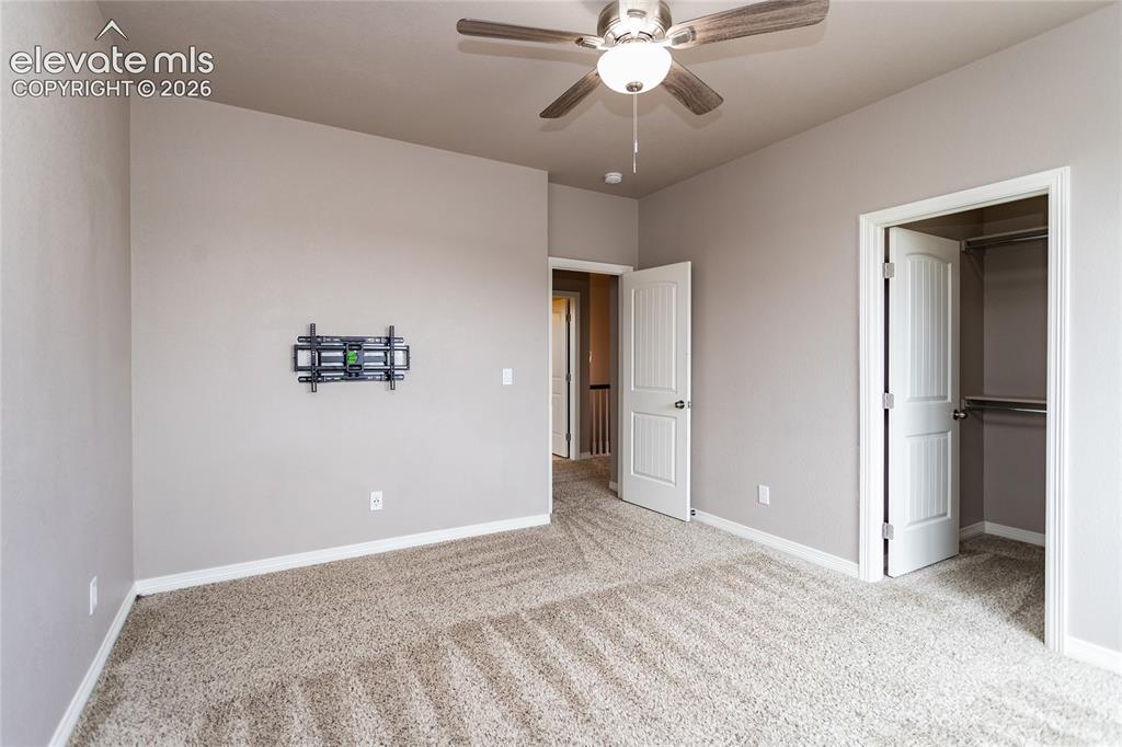 Image 33 of 45: Third Bedroom with walk-in closet