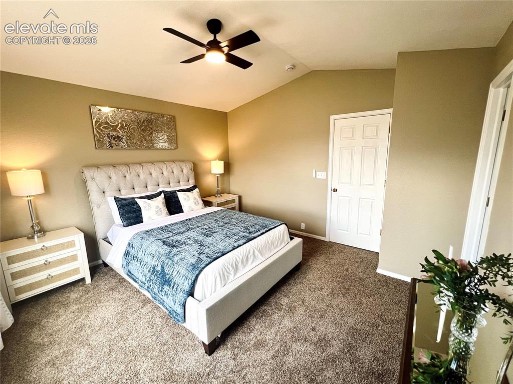 Image 20 of 29: Primary Suite includes attached full bathroom + spacious walk-in closet!