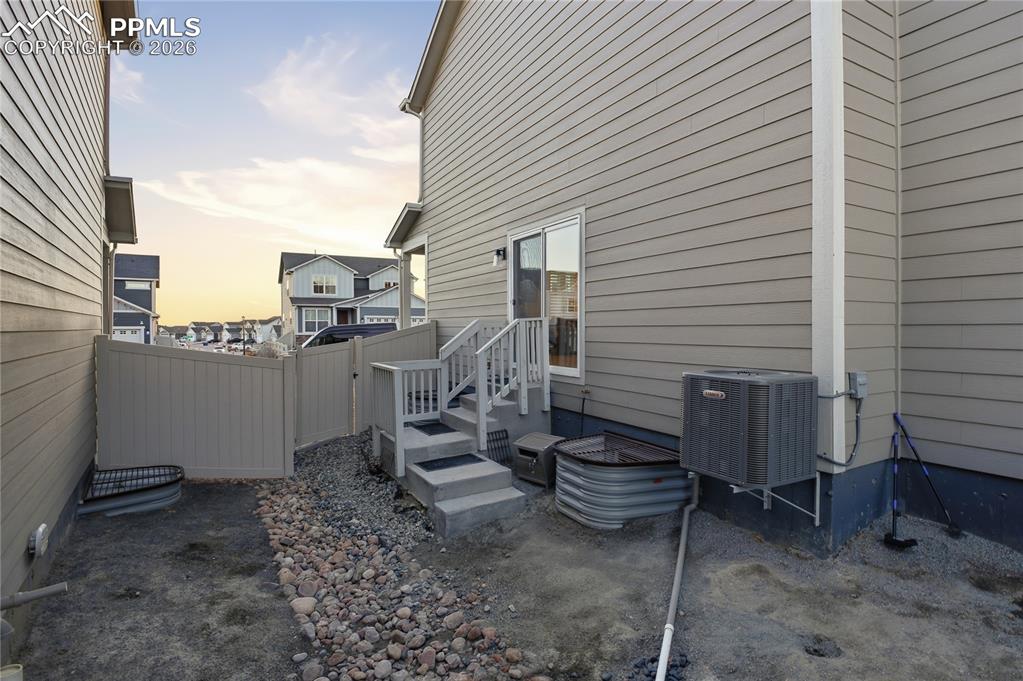 Image 36 of 37: Shared fenced area.