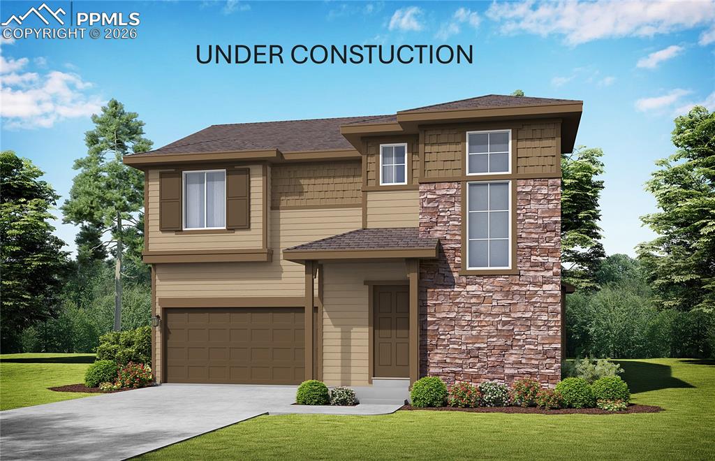 Caption: Front of Structure