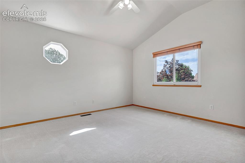 Image 26 of 47: This is the 3rd bedroom on the upper level with the primary bedroom. 