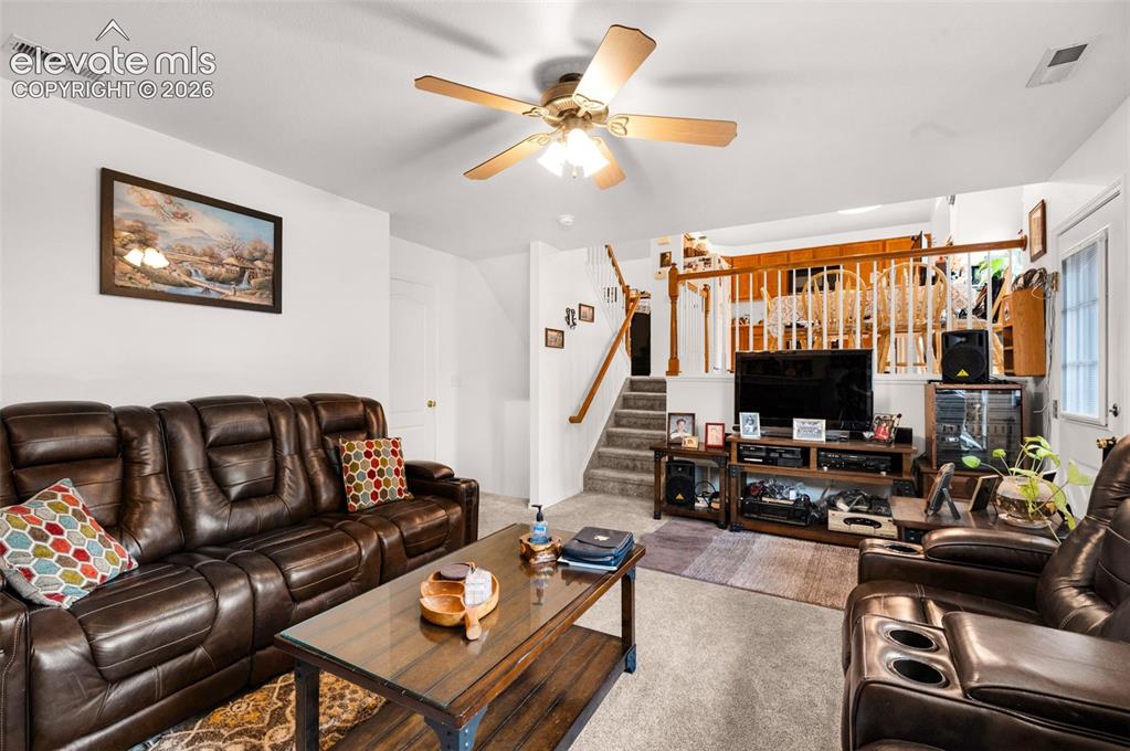 Image 18 of 42: Walk out from family room to the back yard