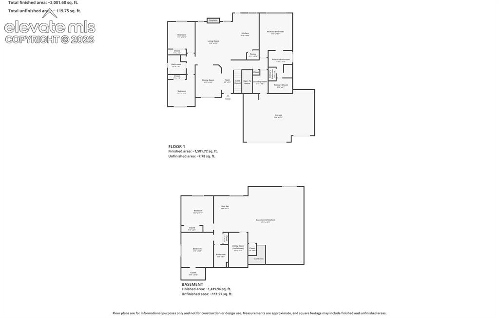 Image 31 of 31: Basement Floor Plan
