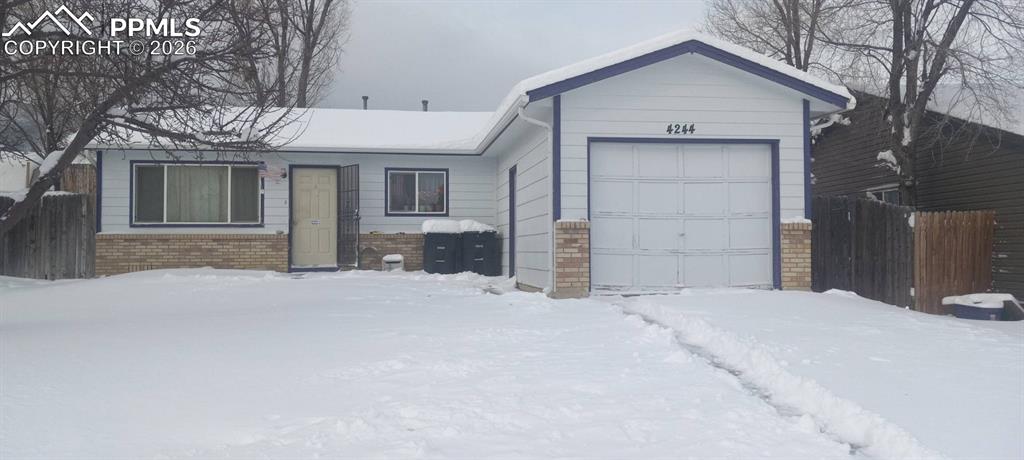 Caption: Front of Structure