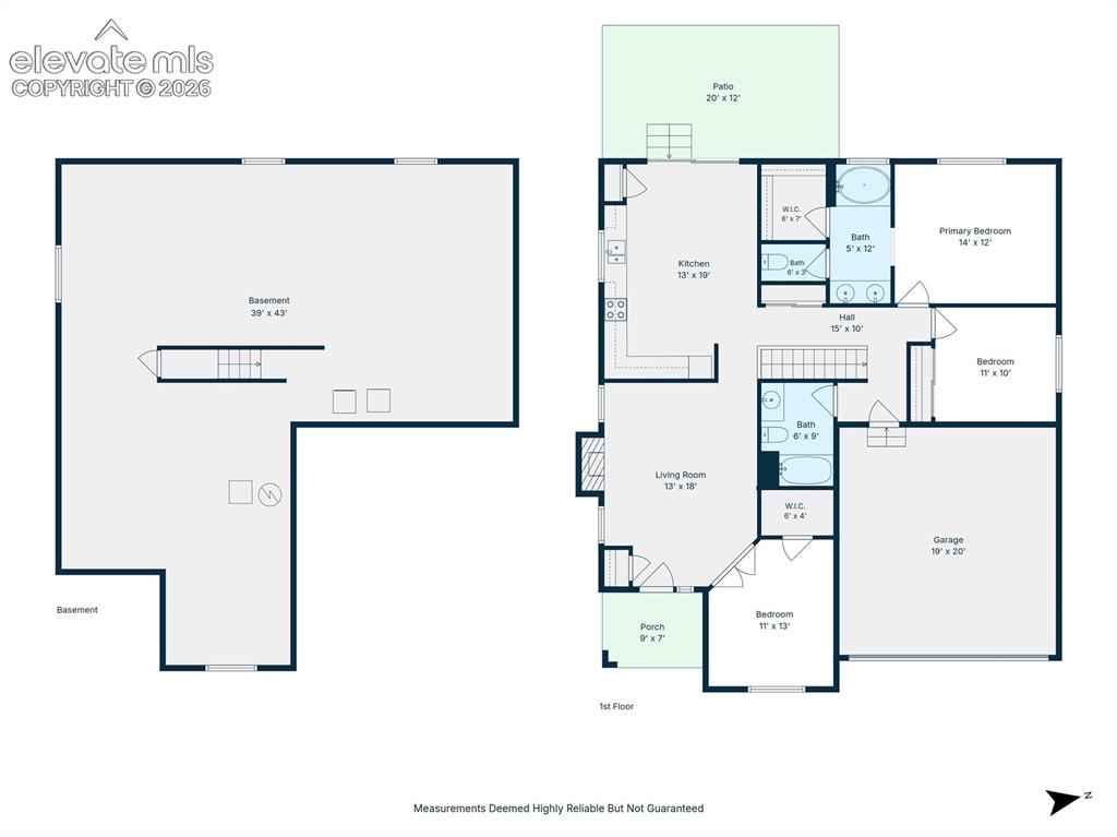 Image 33 of 46: Floor Plan of Both Levels