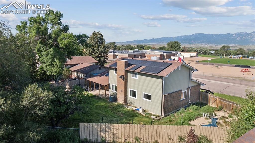 Image 41 of 41: Aerial view of mountains