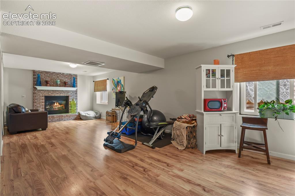 Image 31 of 50: 2nd family room in basement