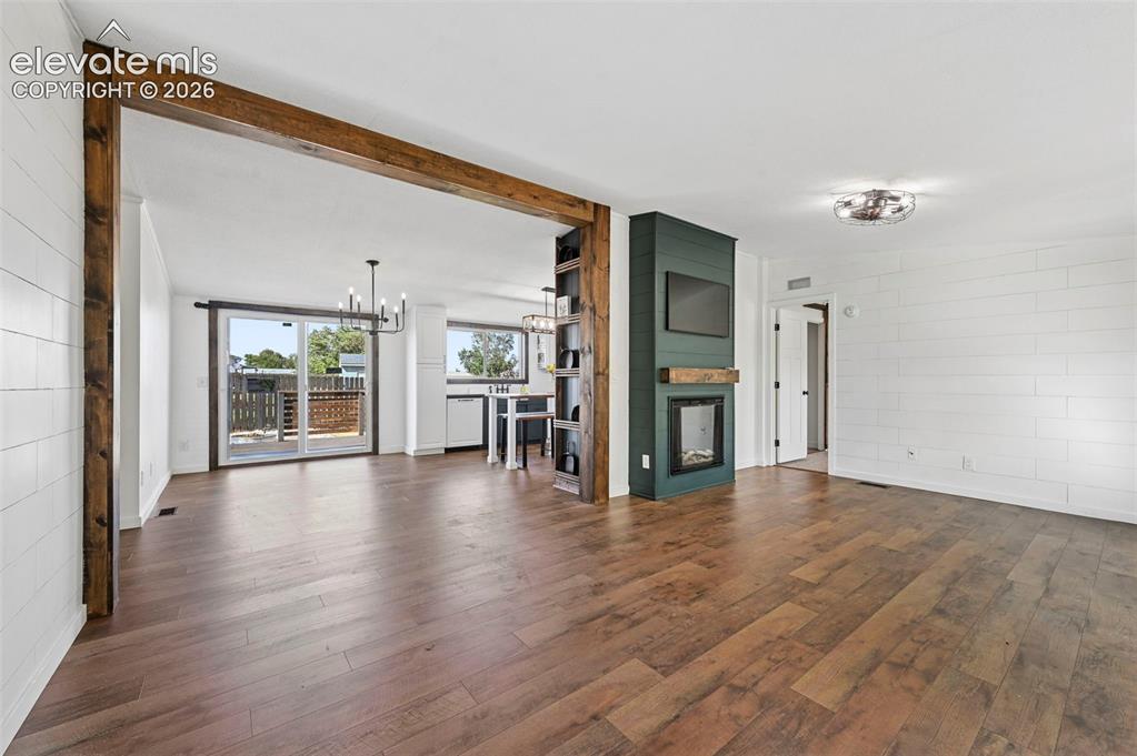 Image 9 of 44: Open Floorplan, Living room Flows into Dining Area