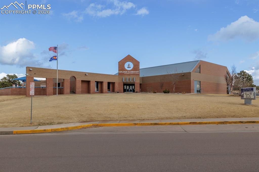 Image 29 of 40: Walk across the street to award winning district 20 elementary school