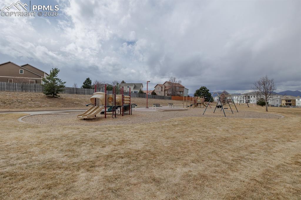 Image 34 of 40: Family play area in Park all within walking distance of the home