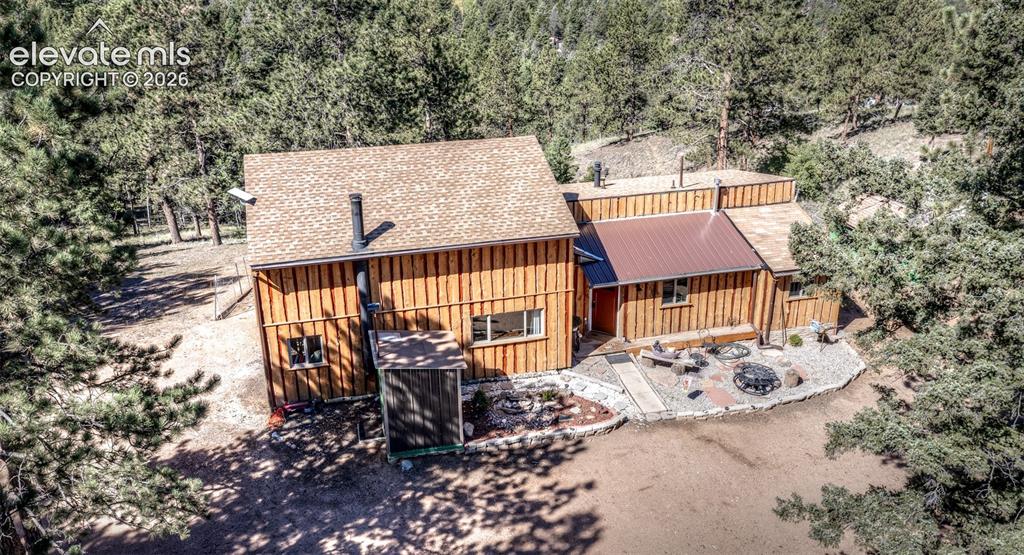 Caption: Over view front of home
