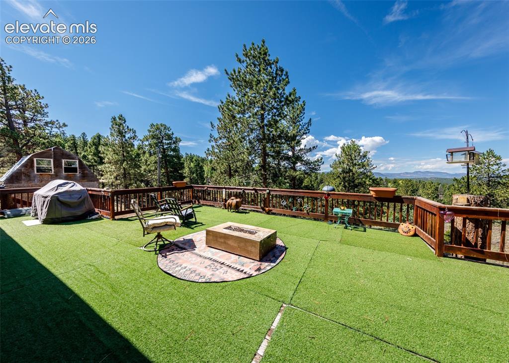 Image 10 of 50: Back deck