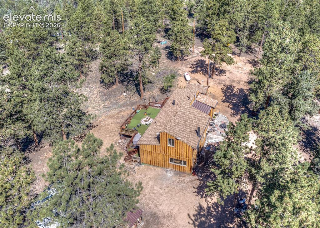 Image 6 of 50: aerial top of home