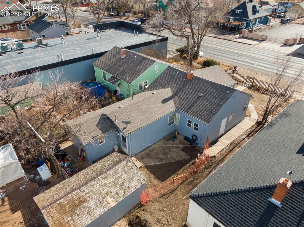 Image 2 of 22: Aerial view of residential area