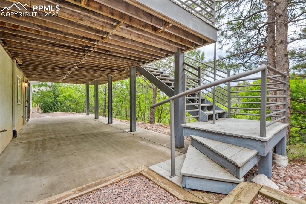 Image 48 of 49: Lower Covered Patio