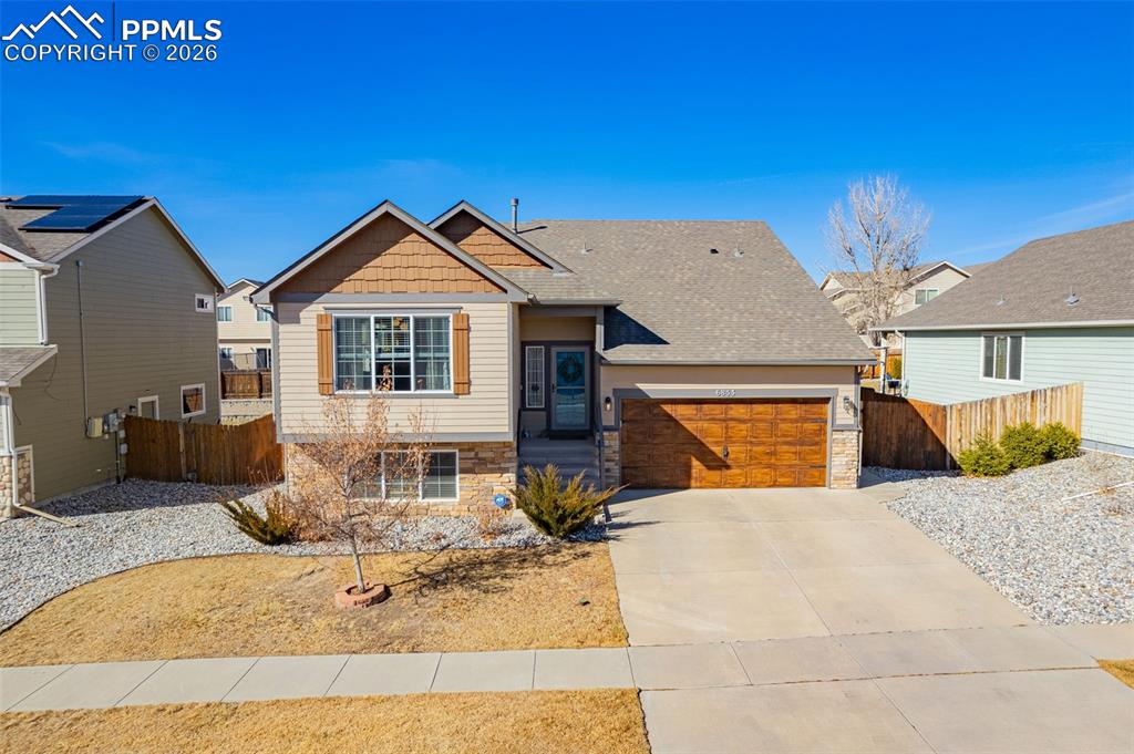 Caption: Front of Structure