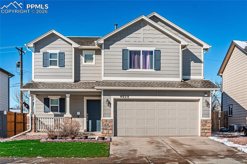 Caption: Front of Structure