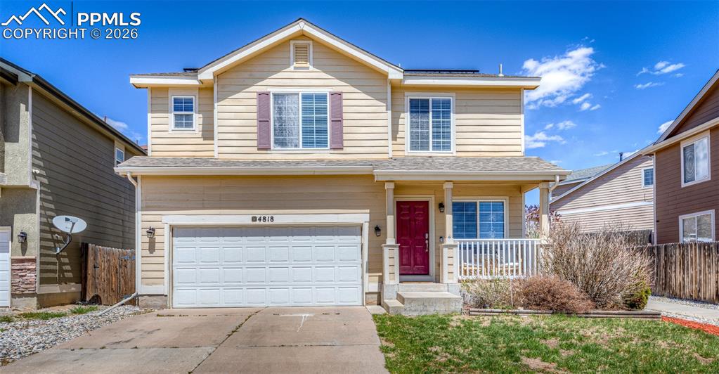 Caption: Front of Structure