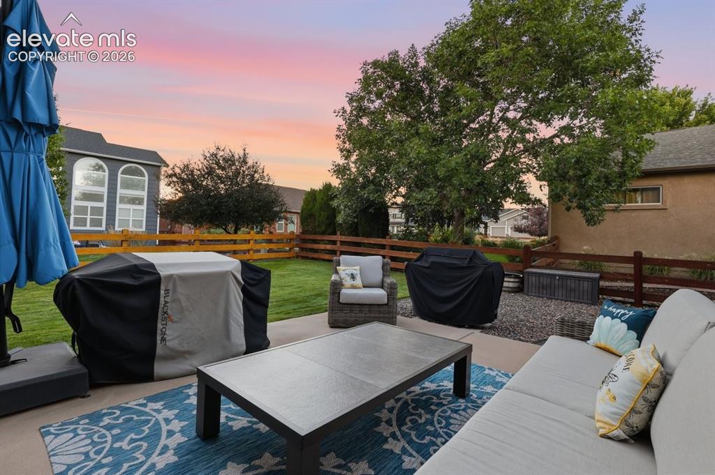 Image 4 of 50: extended patio, perfect for entertaining or just relaxing