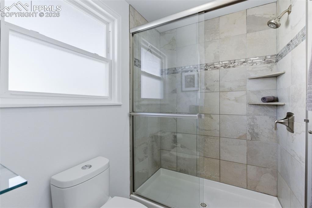 Image 21 of 50: Shower In Primary Bath