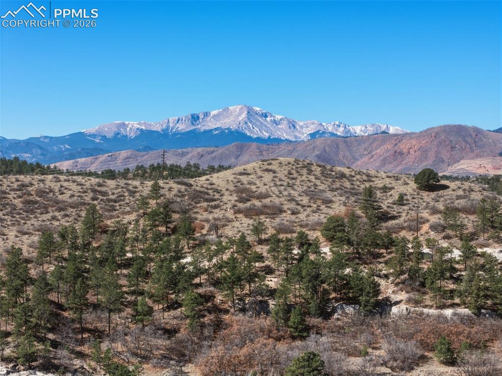 Image 3 of 50: Aerial View Of Pikes Peak