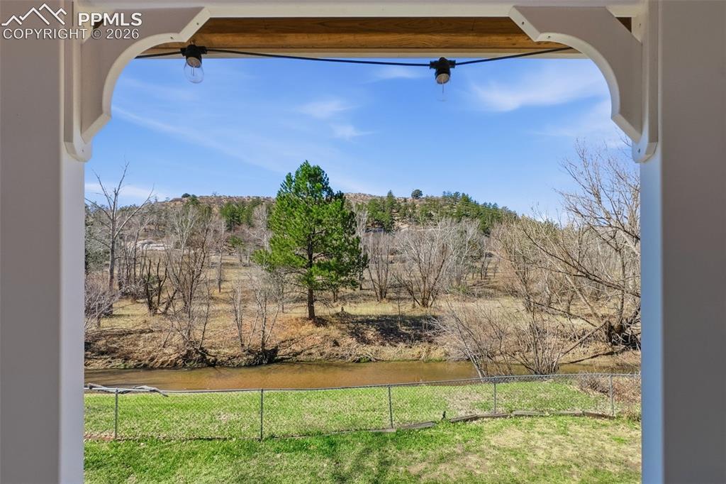 Image 46 of 50: Gazebo Overlooks The Creek