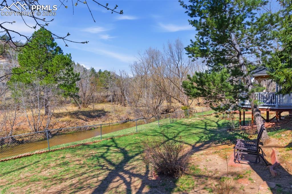 Image 47 of 50: Monument Creek At Back Of Property