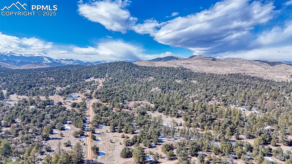 Image 7 of 15: Aerial view with a mountain view
