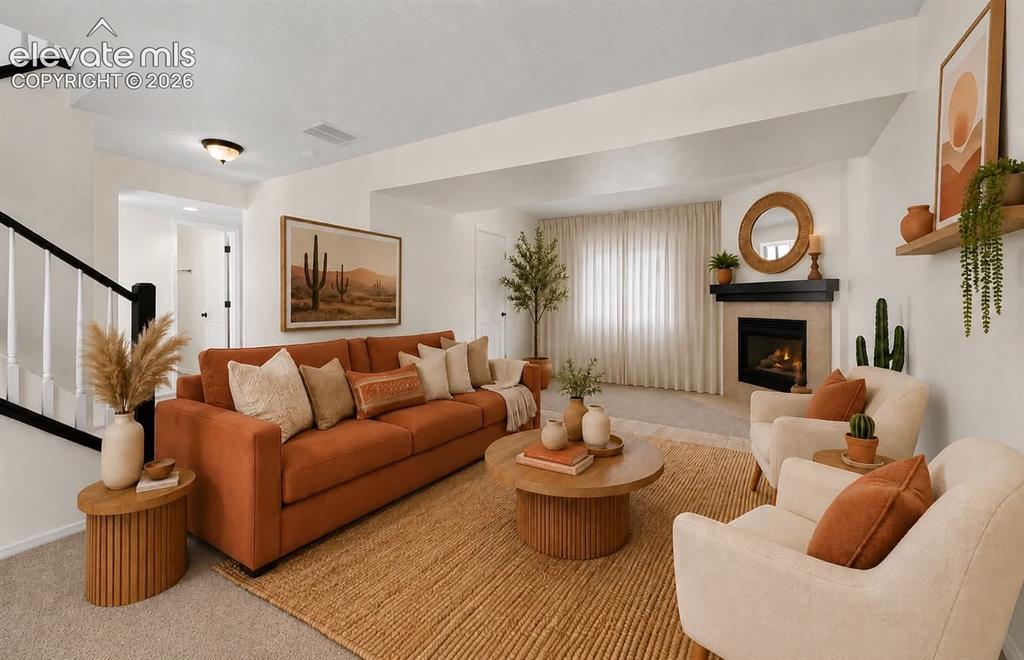Image 19 of 34: Lower Level Living Room