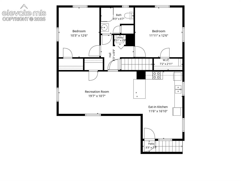 Image 26 of 27: Lower level floor plan