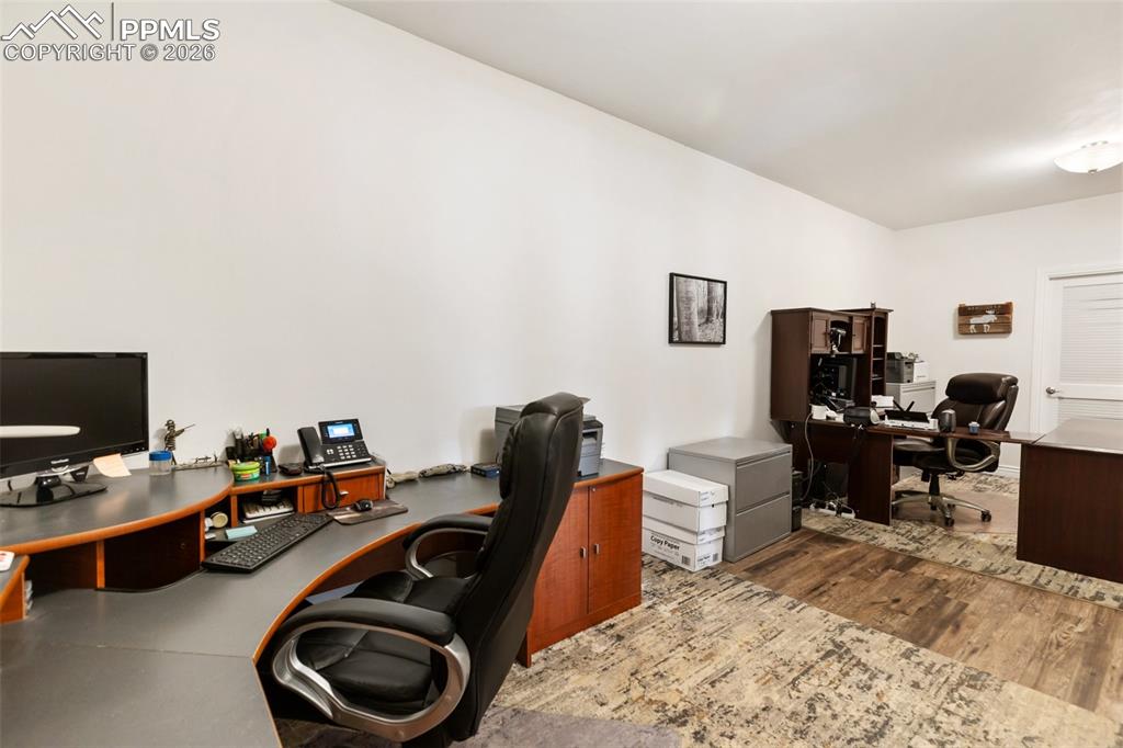 Image 29 of 50: Office area basement