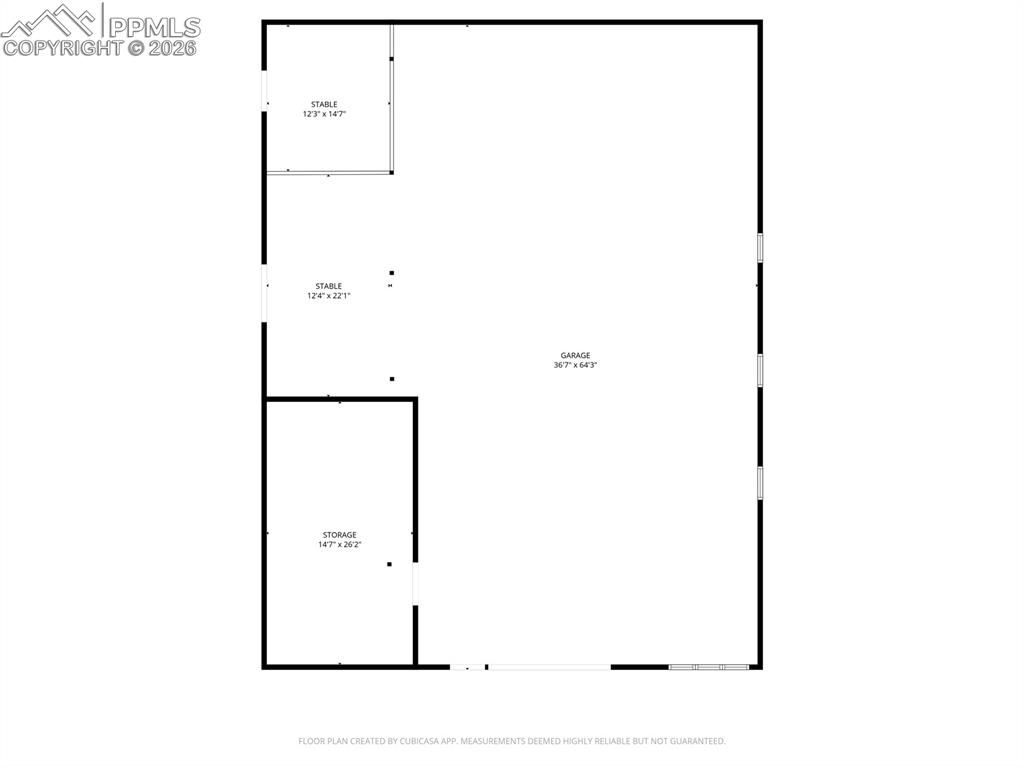 Image 49 of 50: Barn Floor Plan