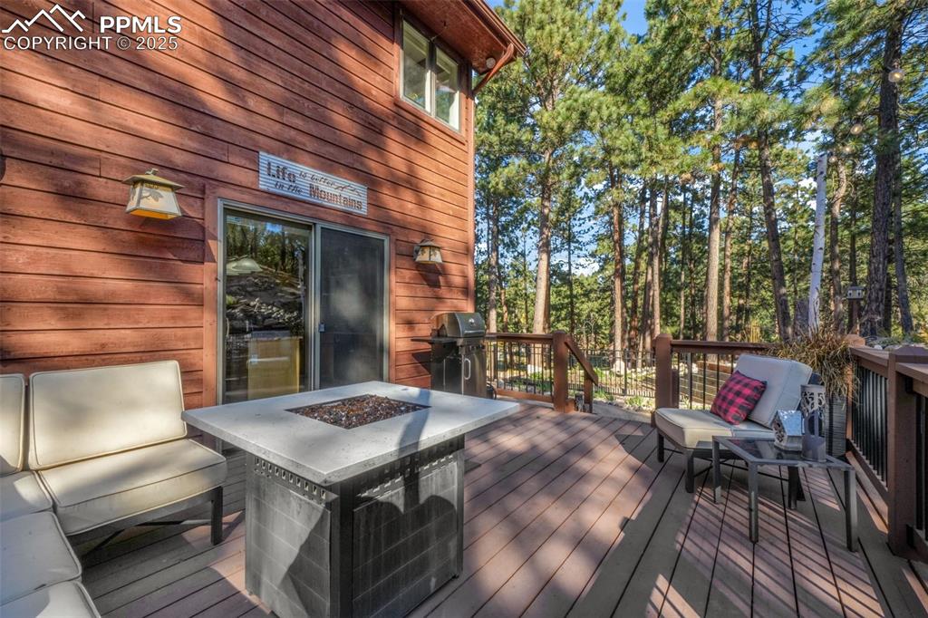 Image 19 of 50: Back Deck