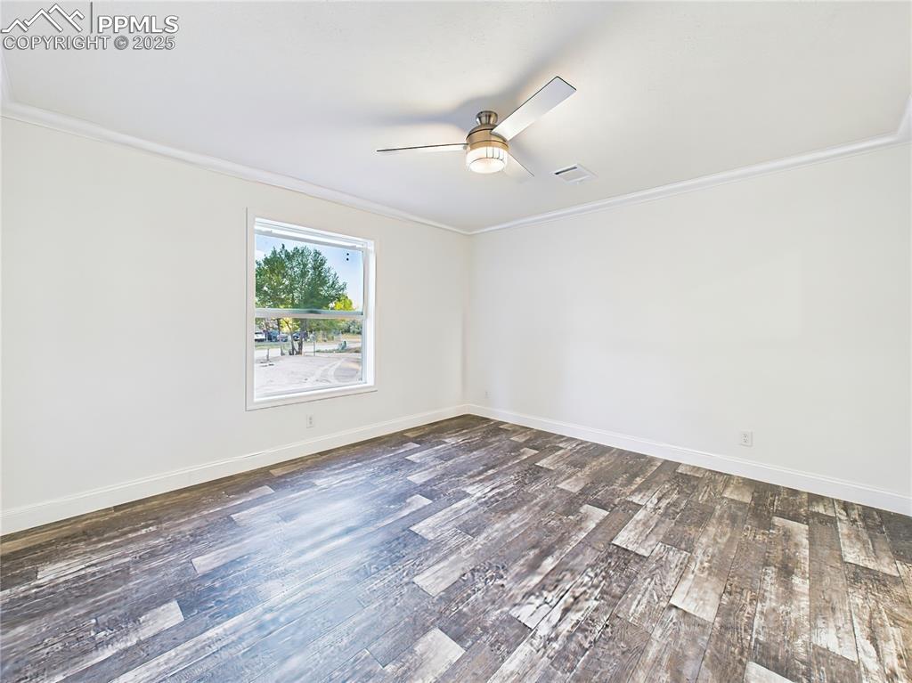 Image 31 of 50: Spacious primary suite with large window bringing in natural light.