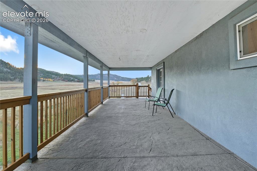 Image 25 of 45: , Mountain View, back View, Wooden Deck