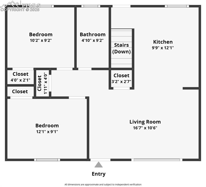 Image 34 of 35: Floor plan / room layout