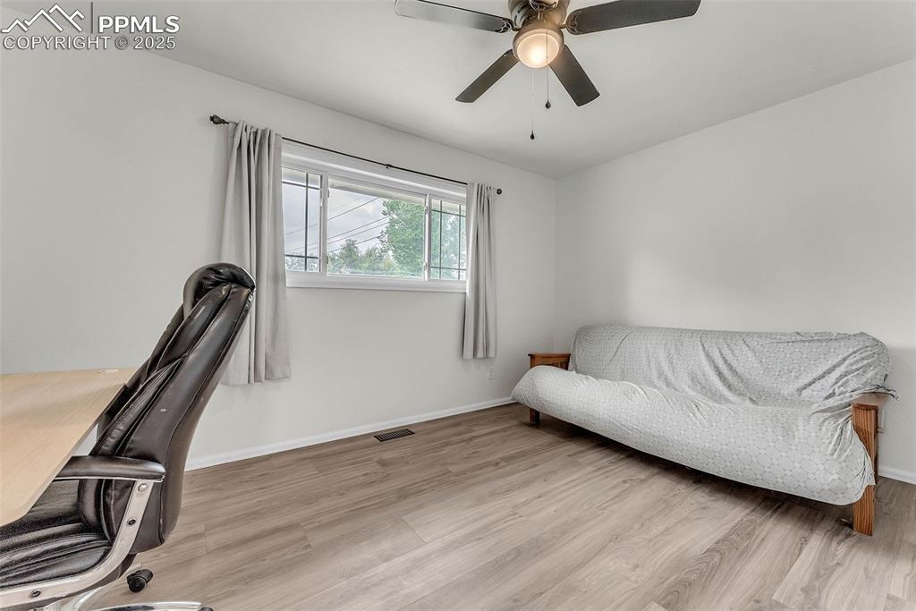 Image 16 of 38: Main Level: Bedroom #2 ; currently used as home office