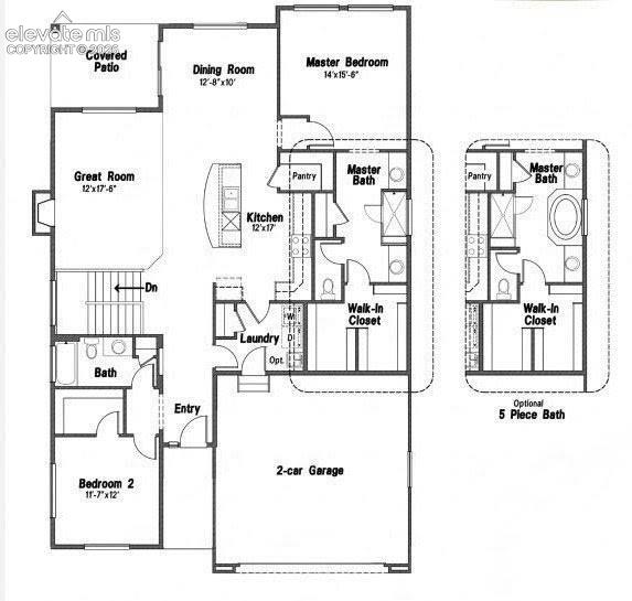 Image 38 of 39: Main level floor plan