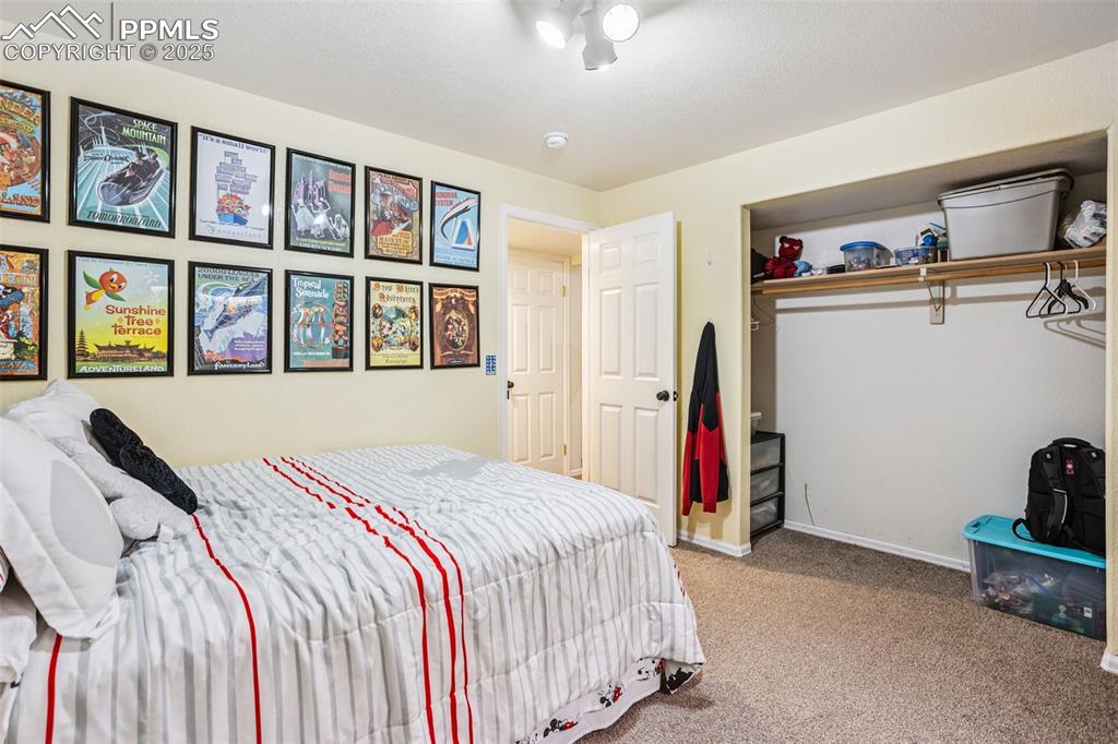 Image 21 of 32: Bedroom featuring carpet flooring and a closet