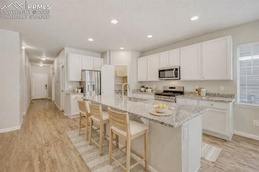 Image 13 of 33: Virtually Staged Kitchen 