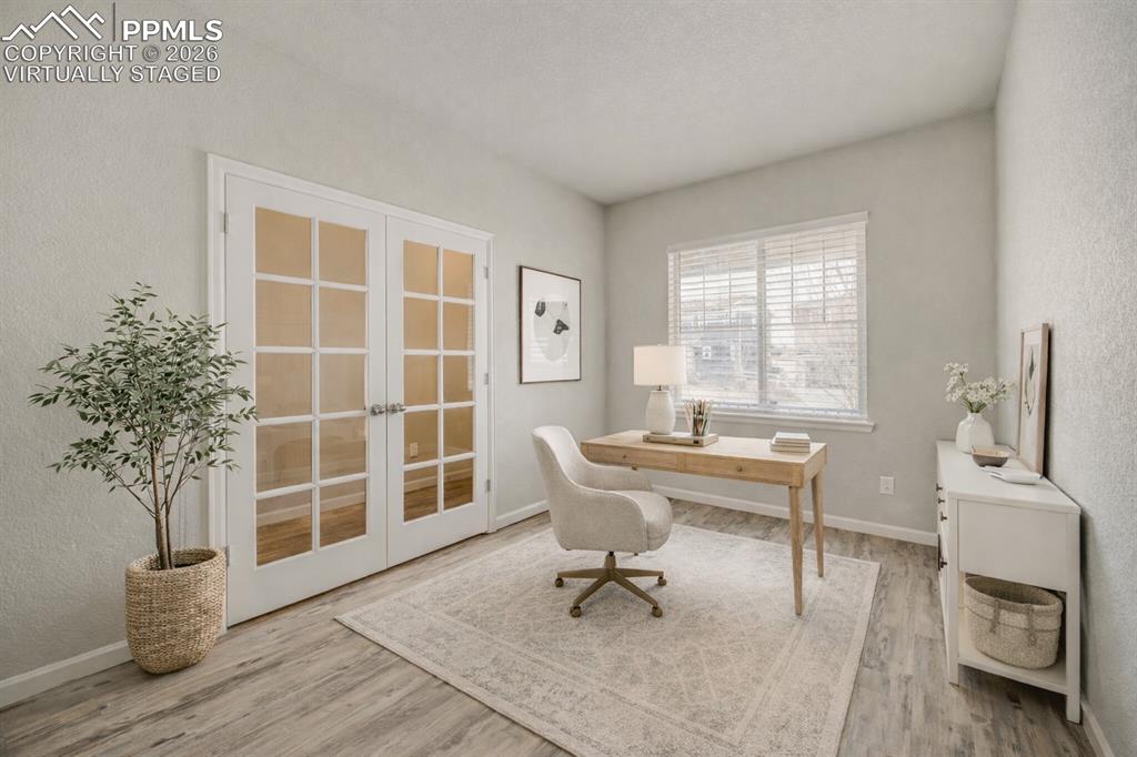 Image 4 of 33: Virtually Staged Office / Den 