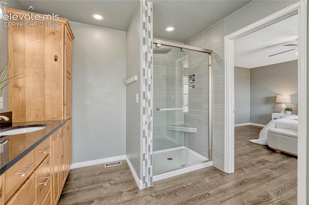Image 18 of 39: ...and walk-in shower. 