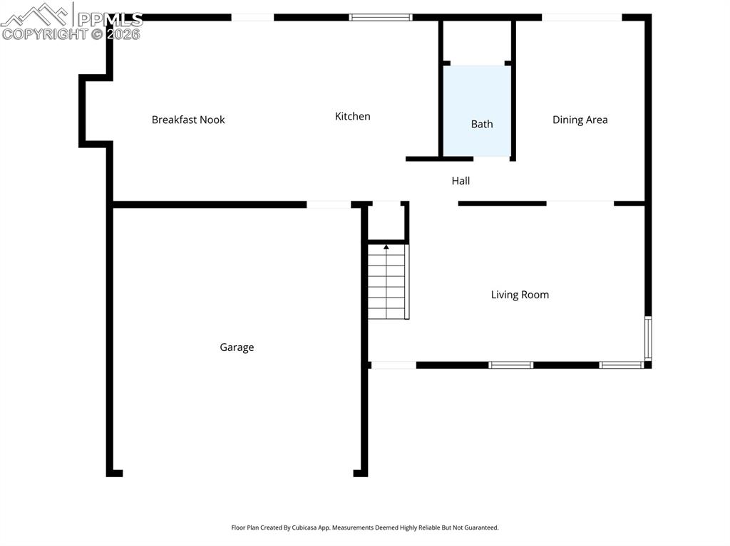 Image 29 of 40: Main level floor plan.