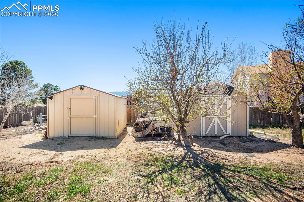 Image 34 of 40: Storage sheds