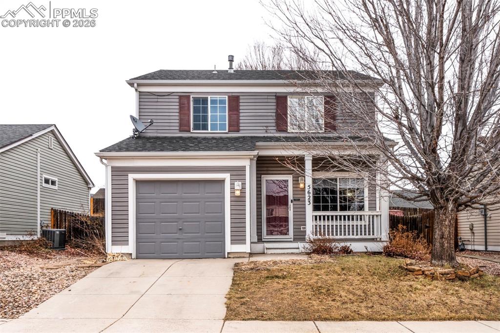 Caption: Front of Structure