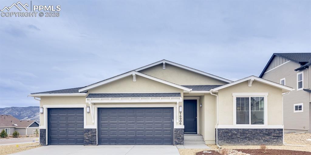 Caption: Front of Structure